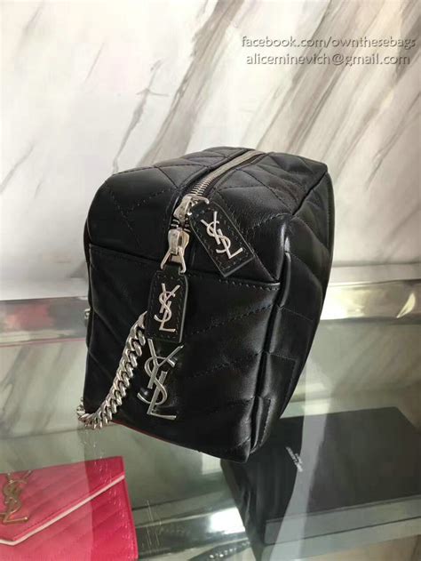 ysl monogram bowling bag